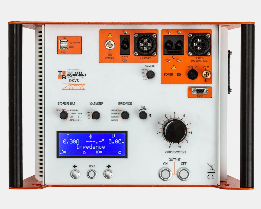 T&R cable impedance test system