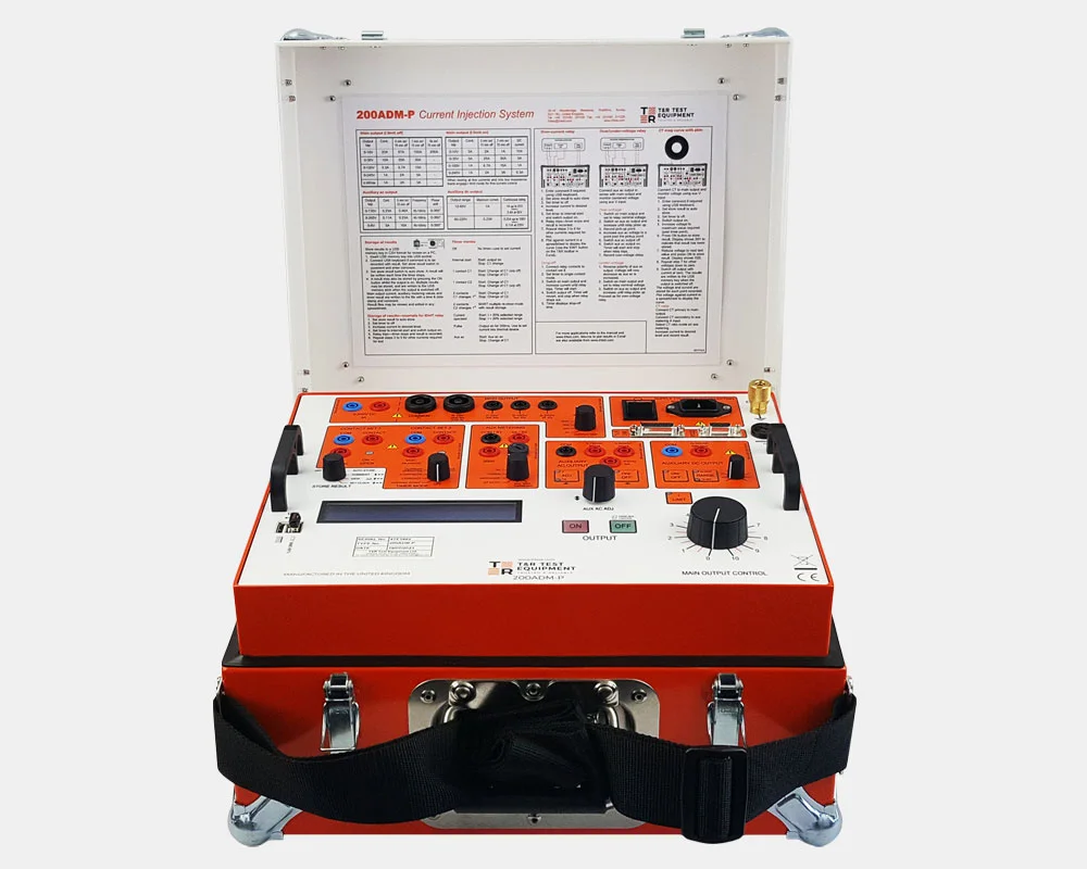 T&R secondary current injection test system