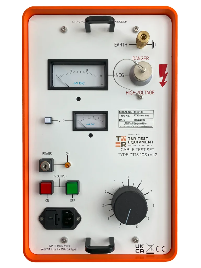 PT15-10S Mk2 +/-15KV - High Voltage DC Cable Test Systems